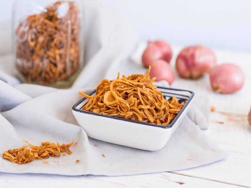 cara jual bawang goreng