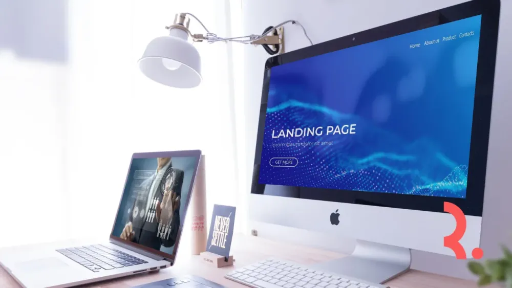 inspirasi desain landing page marketing