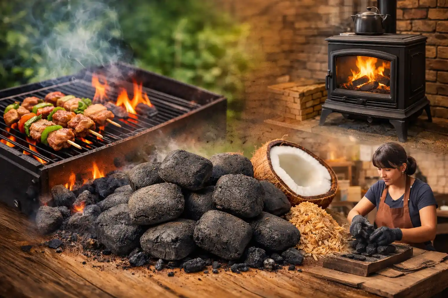 Benefits and functions of charcoal briquettes