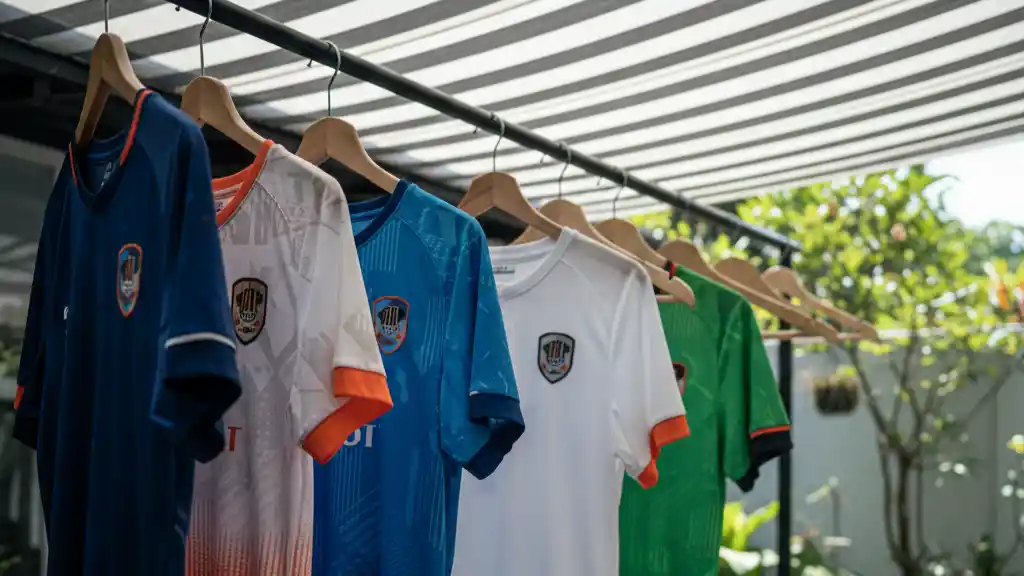 mengeringkan jersey printing yang benar