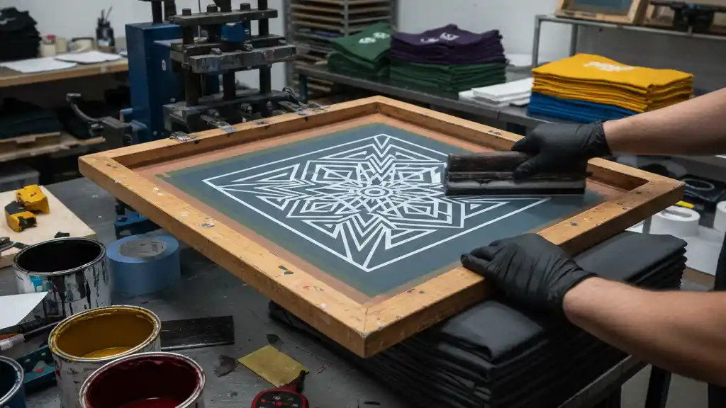 Sablon manual tahan lama pakai