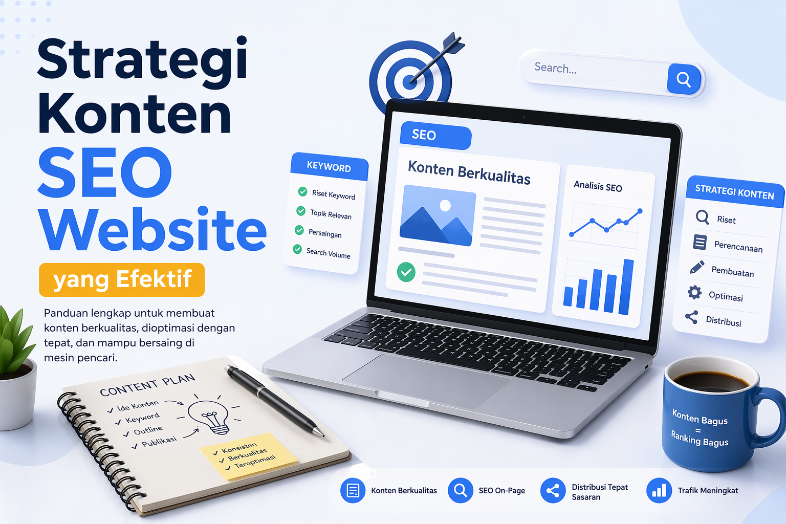 strategi konten SEO website