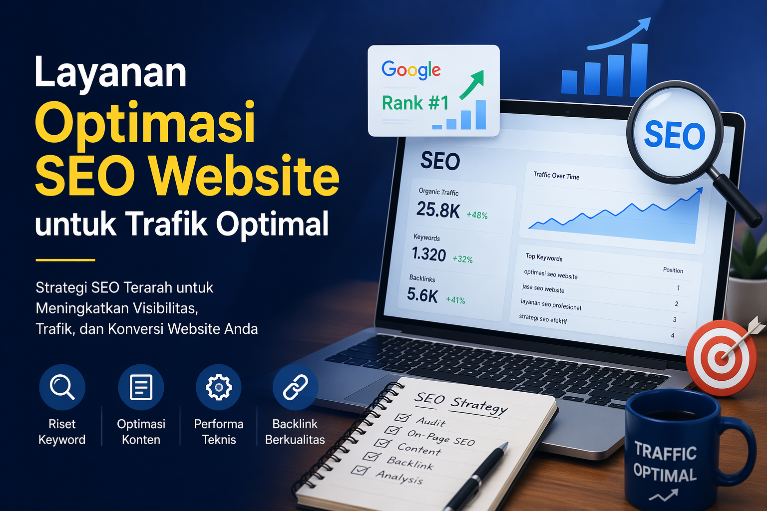 layanan optimasi SEO website
