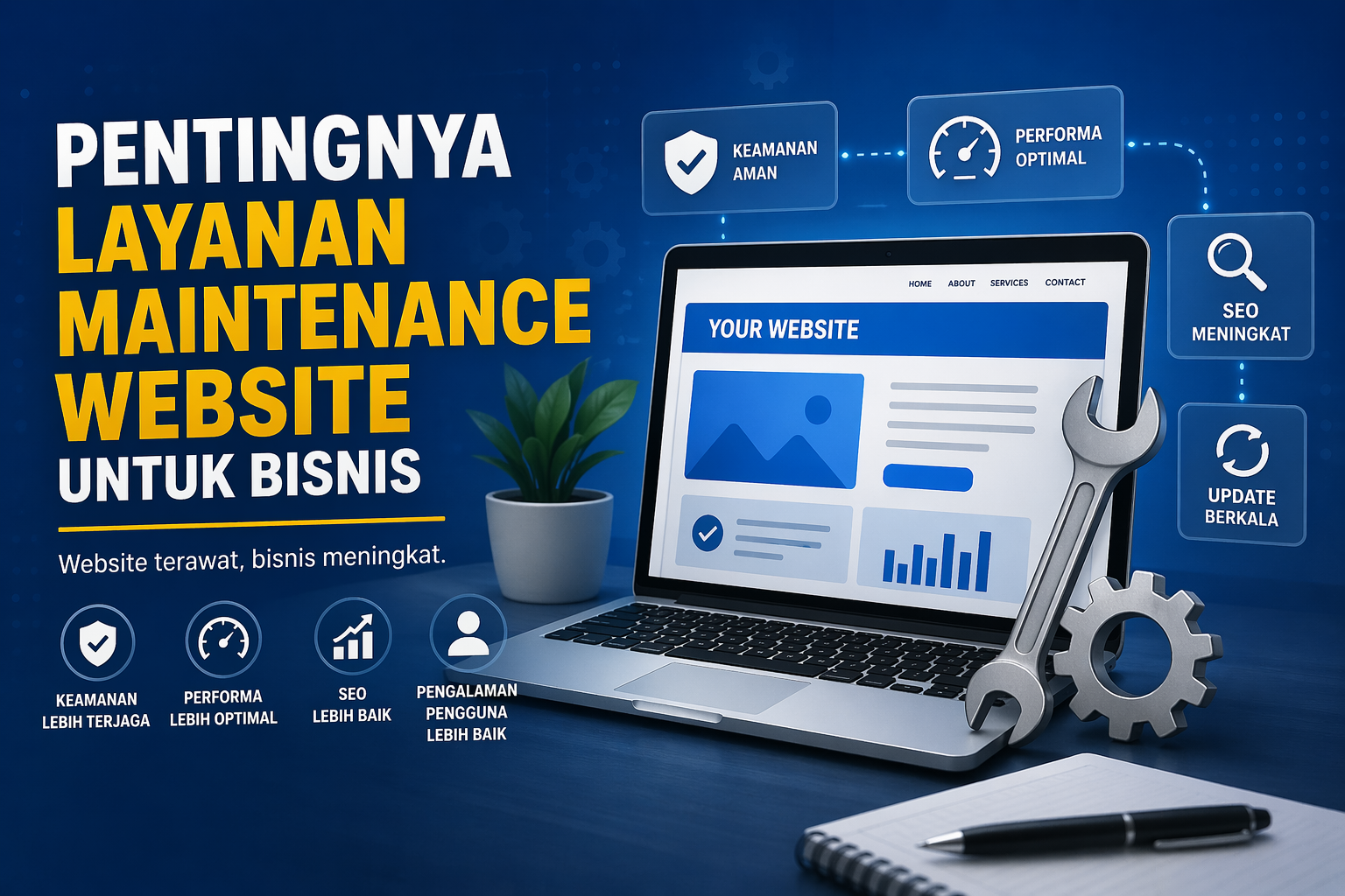 layanan maintenance website