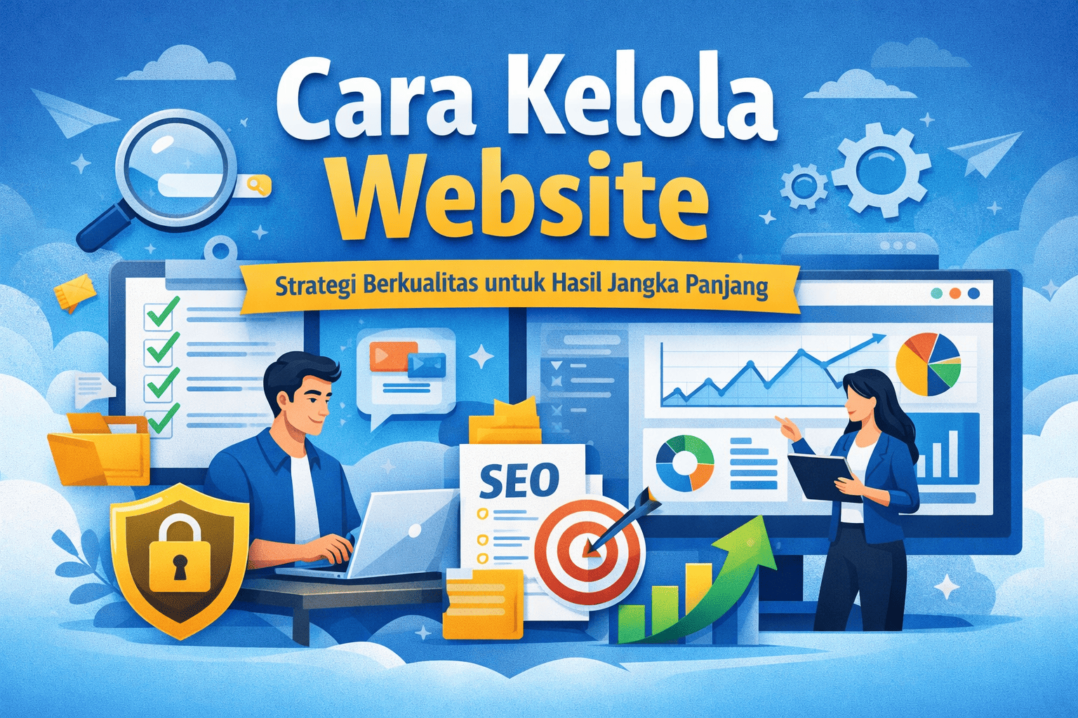 cara kelola website