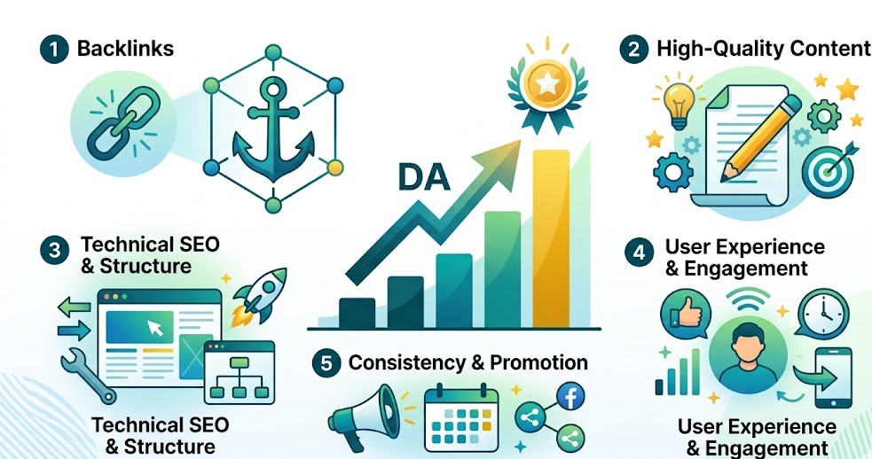 tips meningkatkan domain authority