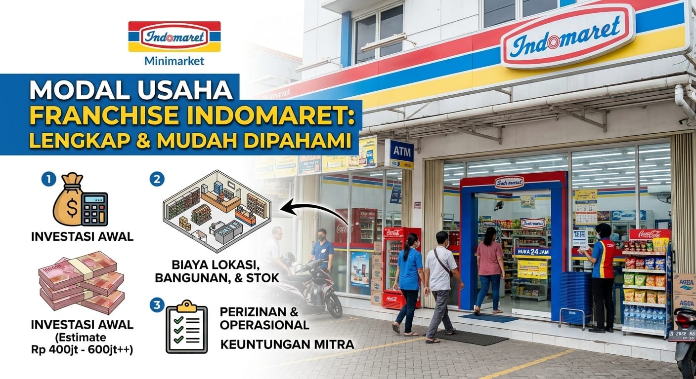modal frannchise indomaret