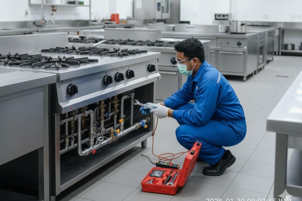 Solusi Instalasi Gas untuk Dapur Komersial