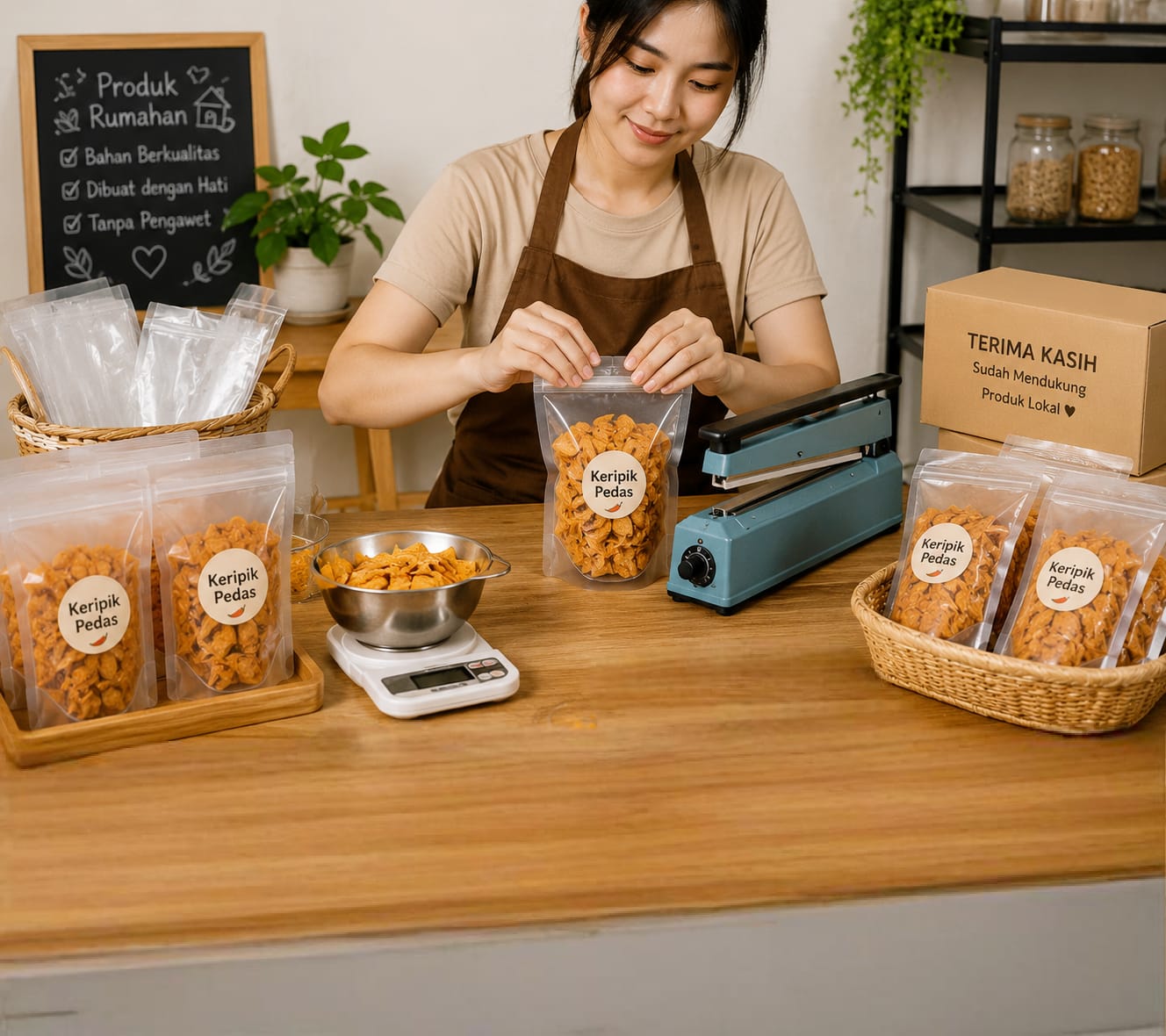 cara mengemas produk rumahan