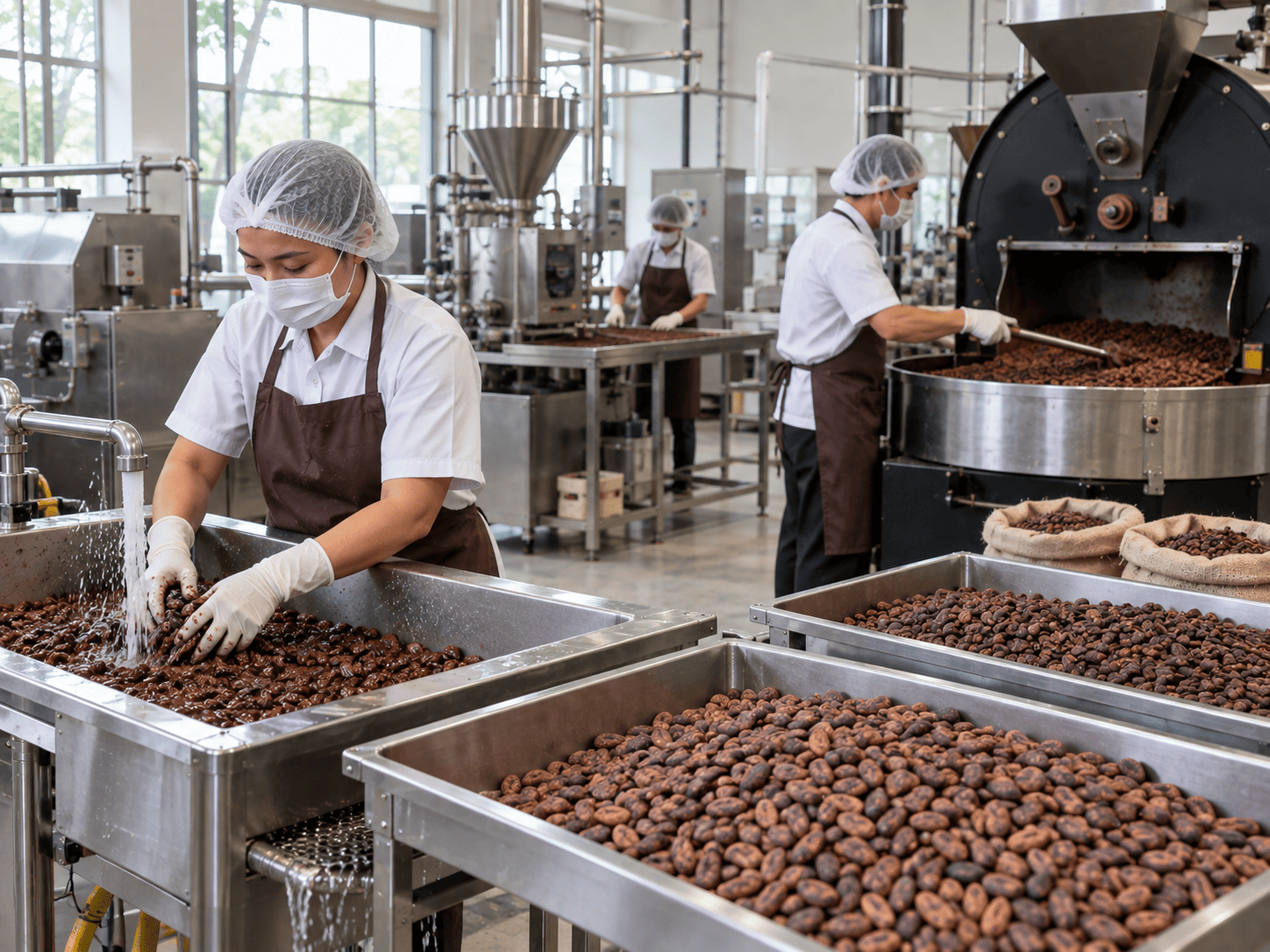 cara menghasilkan coklat dari kakao