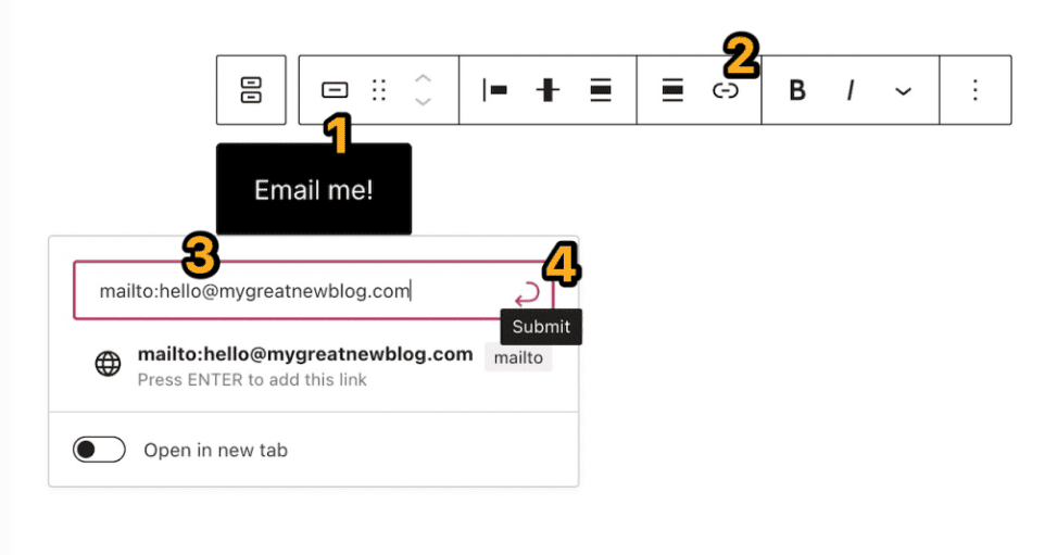 Tautkan Artikel dengan Email